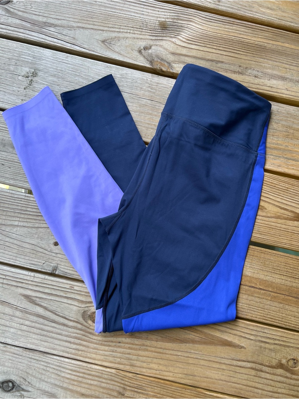 Avia Colorblock Large Active Leggings - Picture 2 of 6